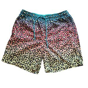 No Boundaries animal print Men's swim trunks Size L (36-38)